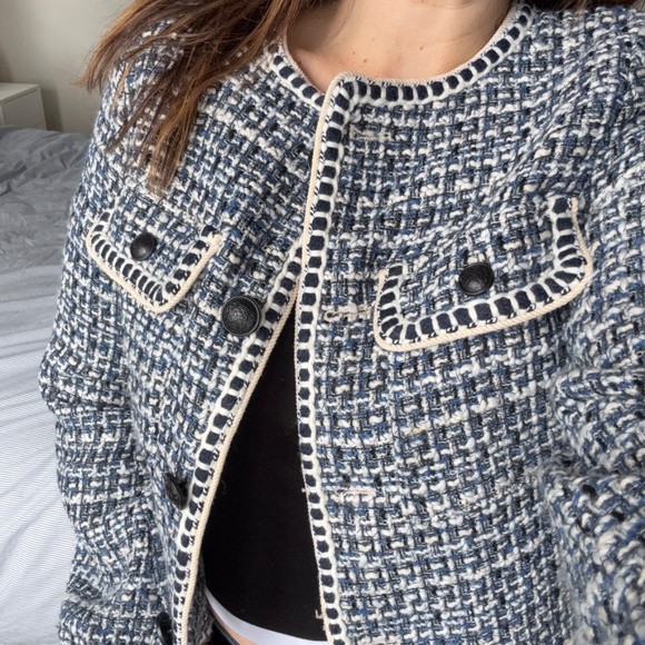 Maison D’Amelie Paris Twead Blazer Jacket - Picture 7 of 7